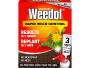 Weedol Rapid Weed Control (3 tubes / treats up to 30m sq))